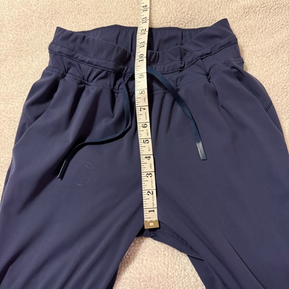 Lululemon Navy Blue High Rise Joggers Sporty Pants - Picture 10 of 11
